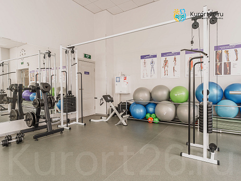  Санаторий &laquo;Елизавета&mdash;Минеральные Воды&raquo;, г. Железноводск. Тренажерный зал